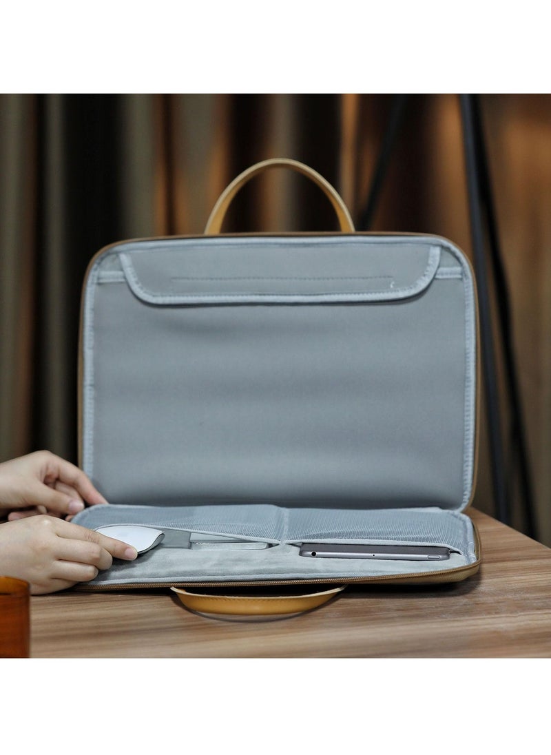 SYOSI - 13-14.2 Inch Laptop Sleeve Case, Water Resistant with 3-Layer Protection, Compatible with MacBook, HP, Dell, Acer, Asus, Lenovo Notebooks, Computer Carrying Bag - Image 1