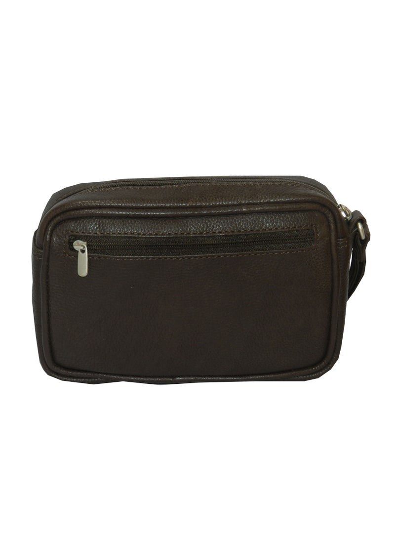 LAVERI LEATHER Laveri Genuine Leather Designer Hand Pouch For Travel  - Image 2