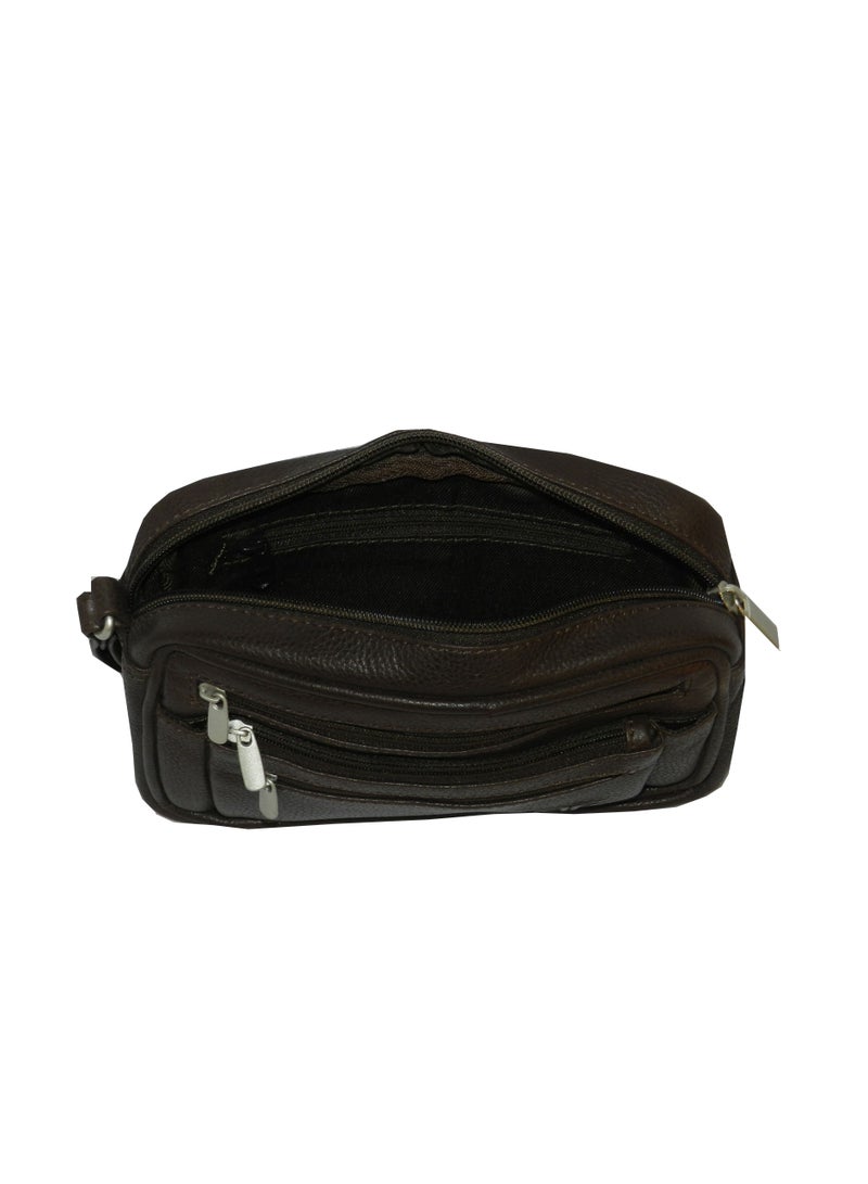 LAVERI LEATHER Laveri Genuine Leather Designer Hand Pouch For Travel  - Image 4
