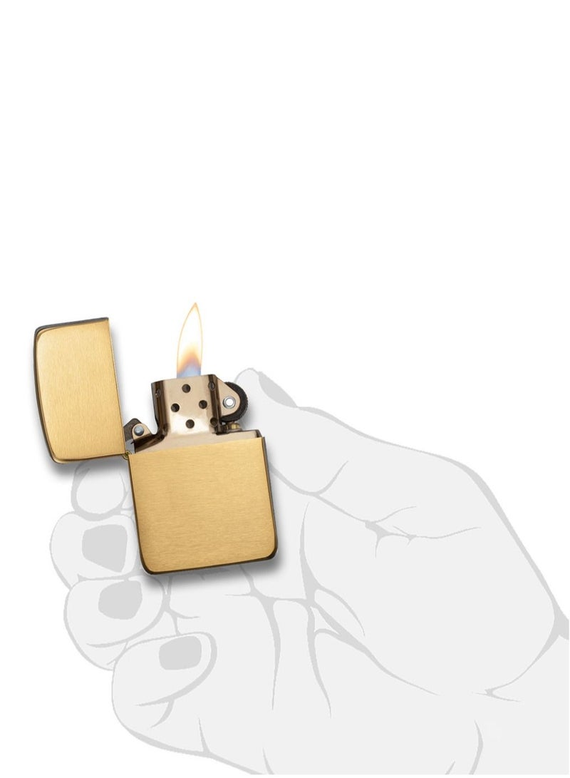 Zippo ولاعة زيبو 1941B مقاومة للرياح مصنوعة من النحاس المصقول - Image 5