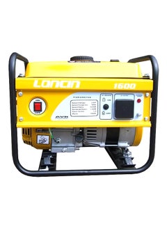 loncin 1600W 4-Stroke Oil Alert Portable Gasoline Generator Yellow and Black 40.5 x 47.5 x 37 cm LC1600DC 