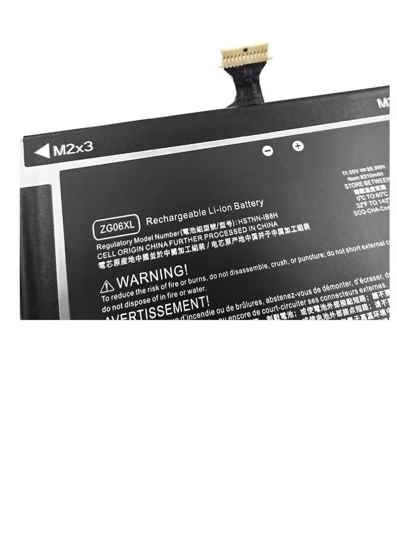 بطارية Qunain ZG06XL بسعة 95.9 واط ساعة لـ HP ZBook Studio X360 G5 / EliteBook 1050 G1 - Image 2