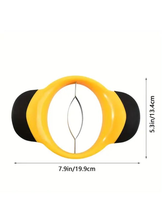 Heavy Duty 304 Stainless Steel Mango Cutter For Avocados Papayas Portable 1pc - Image 3