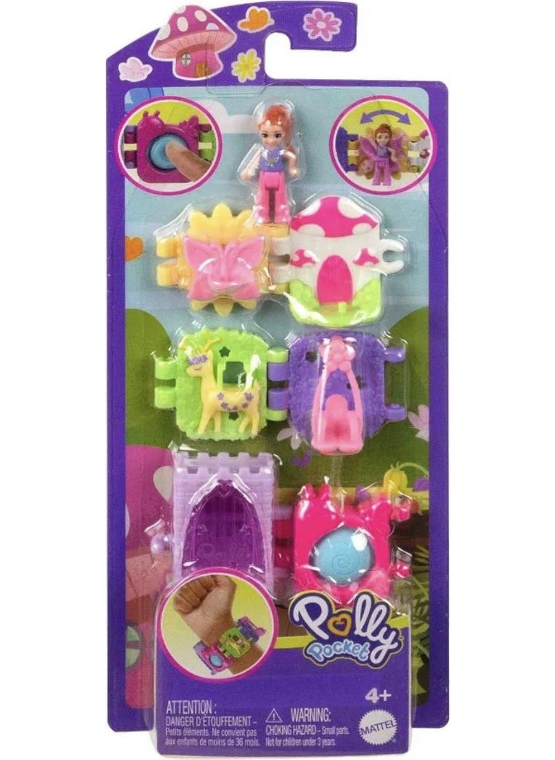 Polly Pocket - Cute Play Sets with Bracelets HKV67-HKV69 - Image 1