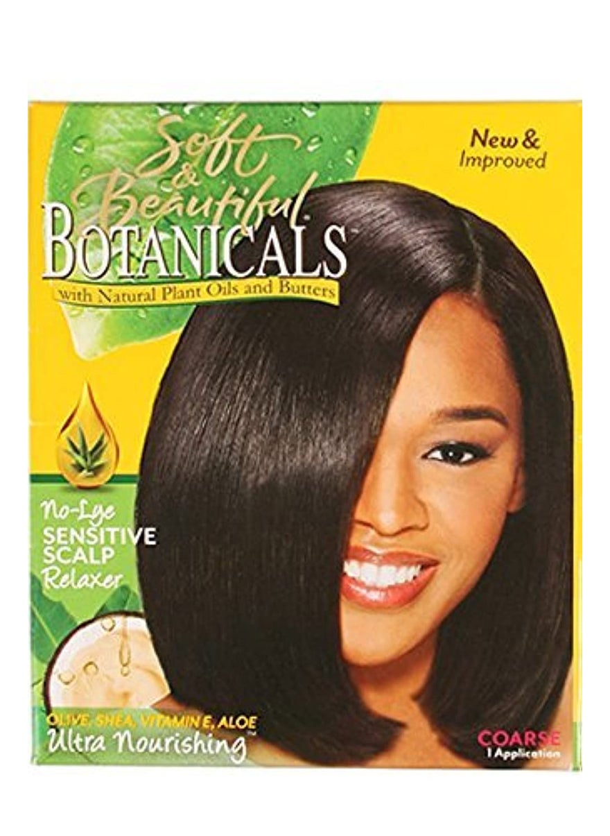 Soft & Beautiful - Soft  Beautiful Botanicals NoLye Sensitive Scalp Relaxer Coarse 1 application - Image 1