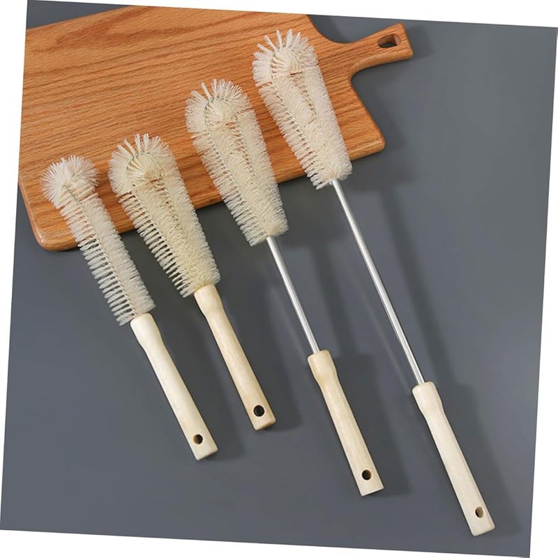 4Pcs Long Handle Cleaning Brush Set for Bottles Jars and Hard to Reach Areas - Image 5