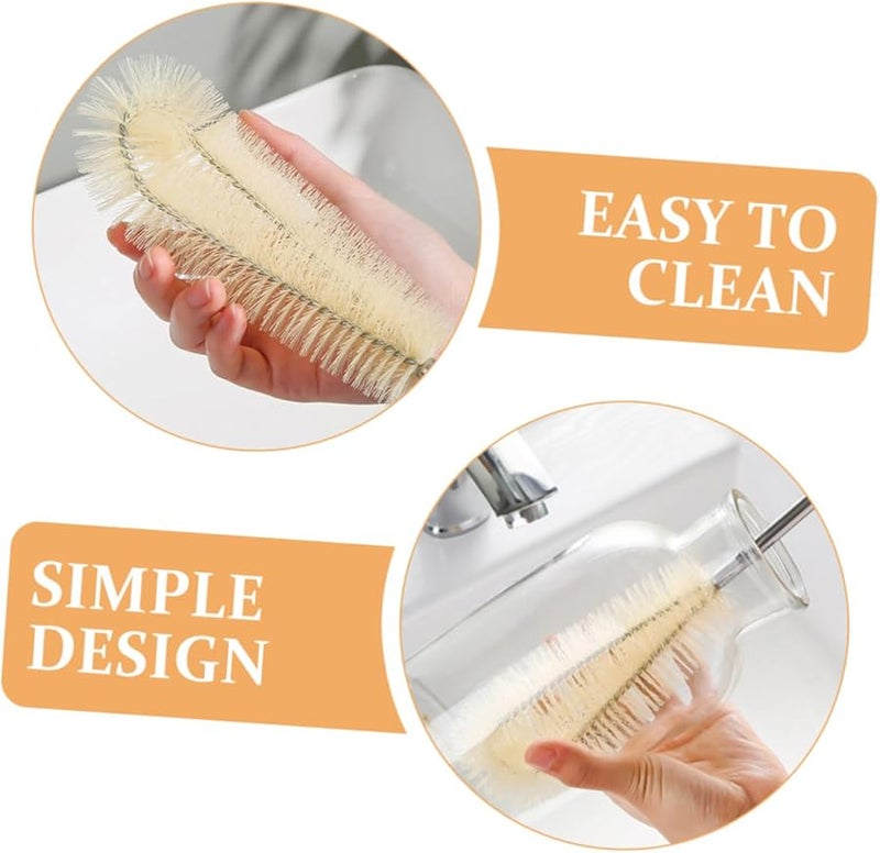 4Pcs Long Handle Cleaning Brush Set for Bottles Jars and Hard to Reach Areas - Image 4