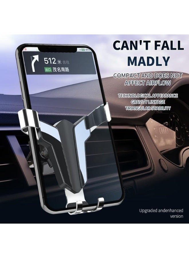 Car Phone Holder for Dashboard & Windshield – 360° Rotating Automatic Clamp, Strong Suction Cup, Universal Smartphone Mount - Image 3