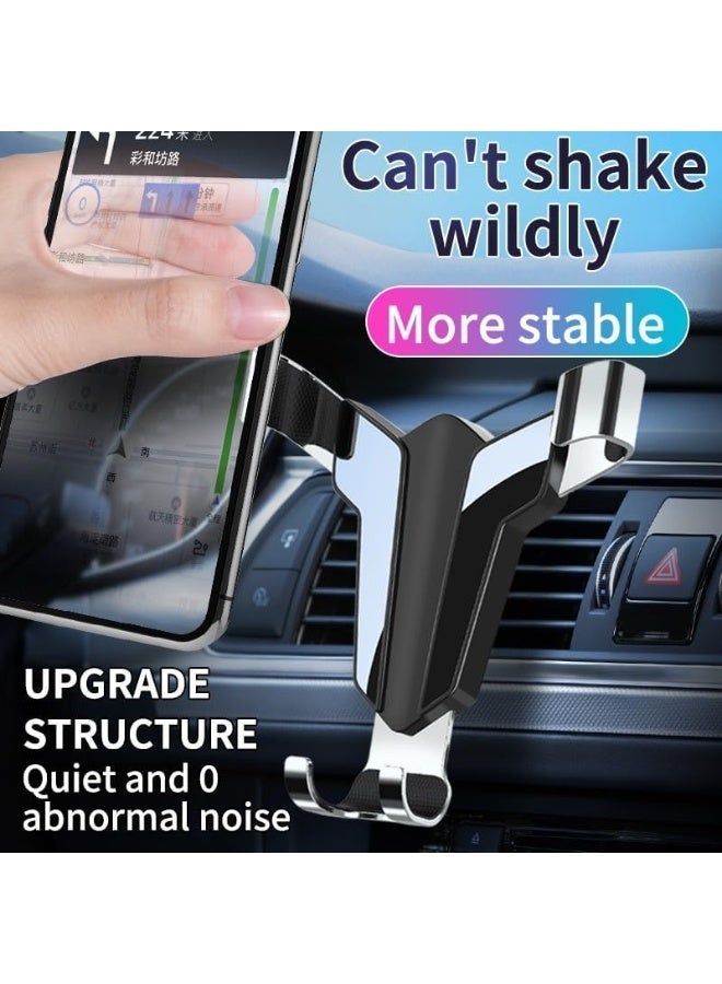Car Phone Holder for Dashboard & Windshield – 360° Rotating Automatic Clamp, Strong Suction Cup, Universal Smartphone Mount - Image 2