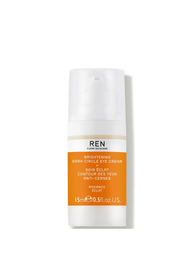 REN Clean Skincare Radiance Brightening Dark Circle Eye Cream 15ml - Image 4