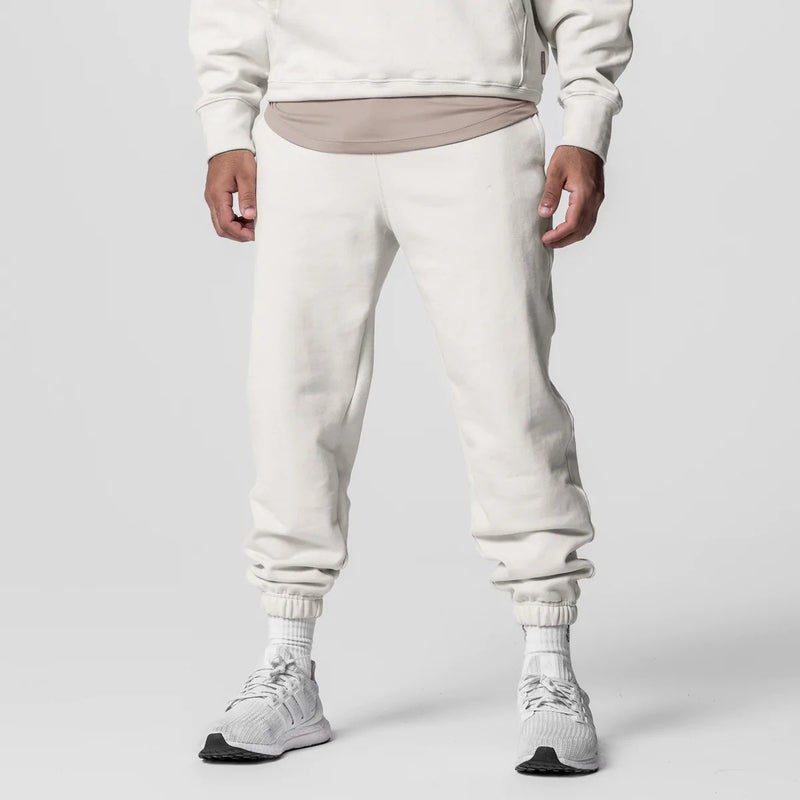 New Loose Fit American Sportswear Tracksuit for Men White Trousers 