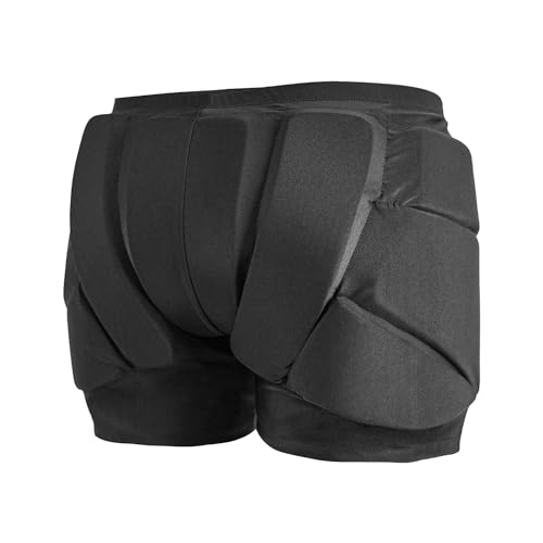 AIDY-PRO Snowboard Padded Shorts Impact Shorts for Snowboarding, Hip and Butt Pads for Skating, Snowboard Butt Pad for Kids and Adult - XL - Image 1