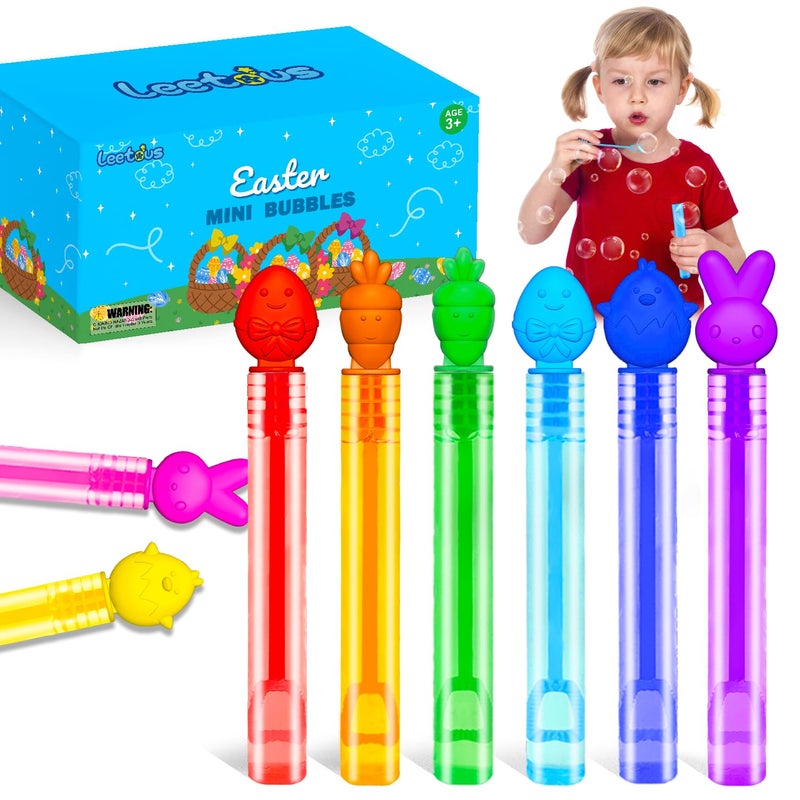 Leetous 200 Pack Easter Classroom Gifts Prize for Kids Bulk Mini Bubble Easter Basket Goody Bags Stuffers Fillers for Toddler Non Candy Party Favor Supplies for Boys Girls Small Bunny Egg Toys Treat Stuff - Image 3