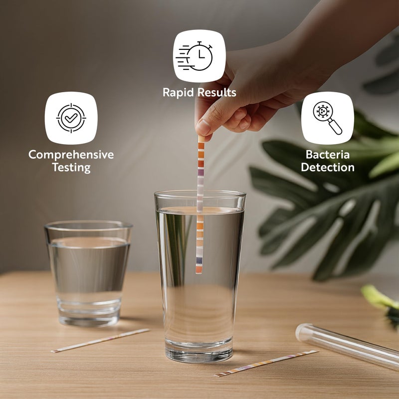 Restaurantware 3.8 x 1.3 Inch Restaurant Test Strips 100 Low Range Food Service Test Strips - Food Grade Easy To Use Paper Fryer Oil Test Kit FFA Concentration Ratings Quick Results - Image 4