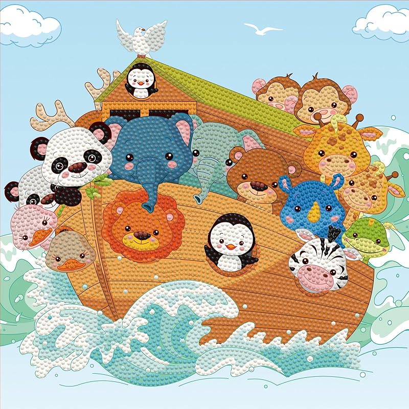 Diamond Dotz Diamond Art Box Animal 2X2, Multicoloured