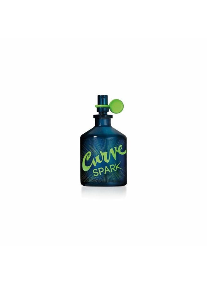 Curve Men's Cologne Fragrance Spray, Casual Cool Day or Night Scent, Curve Spark, 2.5 Fl Oz - Image 1