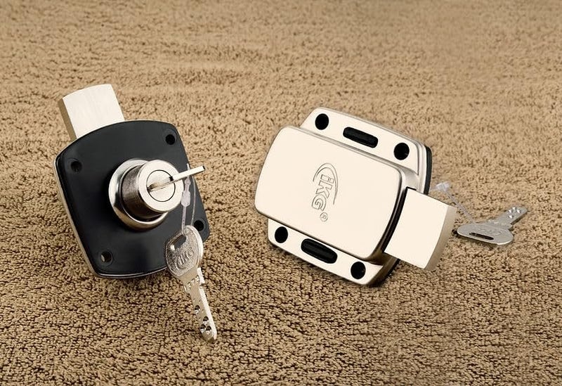 iKG iKG Cupboard Lock ICL0232 MM Master Ultra Key Dimple Key Technology Computerized Reversible Brass Key for Drawer Cupboard Color SS  - Image 1