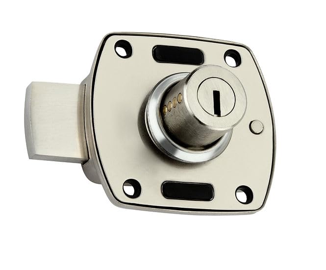 iKG iKG Cupboard Lock ICL0232 MM Master Ultra Key Dimple Key Technology Computerized Reversible Brass Key for Drawer Cupboard Color SS  - Image 4