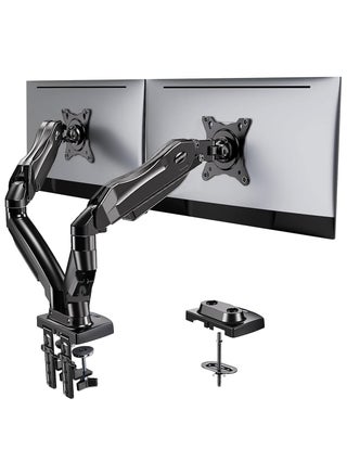 Monitor Stand - Full Adjustable Monitor Desk Mount Swivel Vesa Bracket with C Clamp, Grommet Mounting Base for 13 to 32 Inch Computer Screens - pzsku/Z25038D769A6E81D891D3Z/45/1743993064/0c146bd2-16fa-46ee-9c00-0539ca9bd0cf
