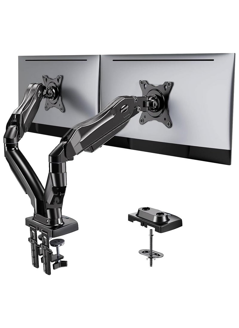 Generic Monitor Stand - Full Adjustable Monitor Desk Mount Swivel Vesa Bracket with C Clamp, Grommet Mounting Base for 13 to 32 Inch Computer Screens  - Image 1