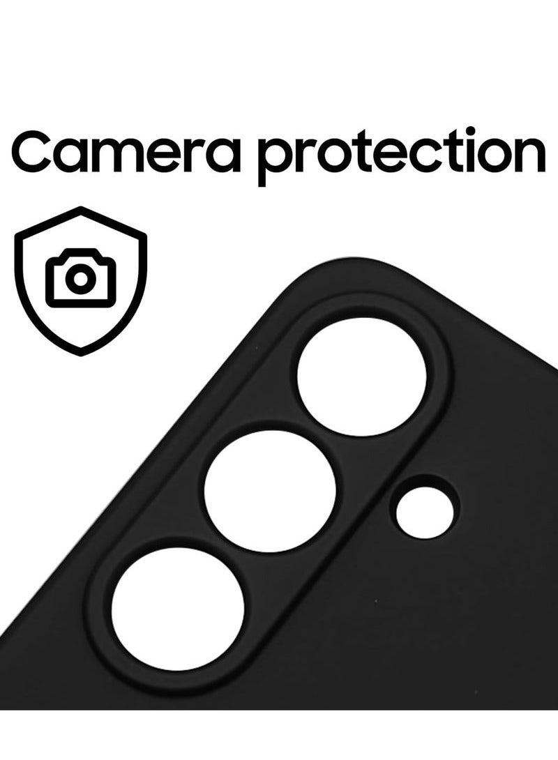 ELTRAZONE Samsung Galaxy S25 Plus Case Cover | Liquid Silicone | Scratch-Resistant | Anti-Fingerprint | Shockproof Bumper | Full-Body Protection | Soft-Touch Slim Protective Cover for Samsung Galaxy S25 Plus 6.7-inch - Image 3