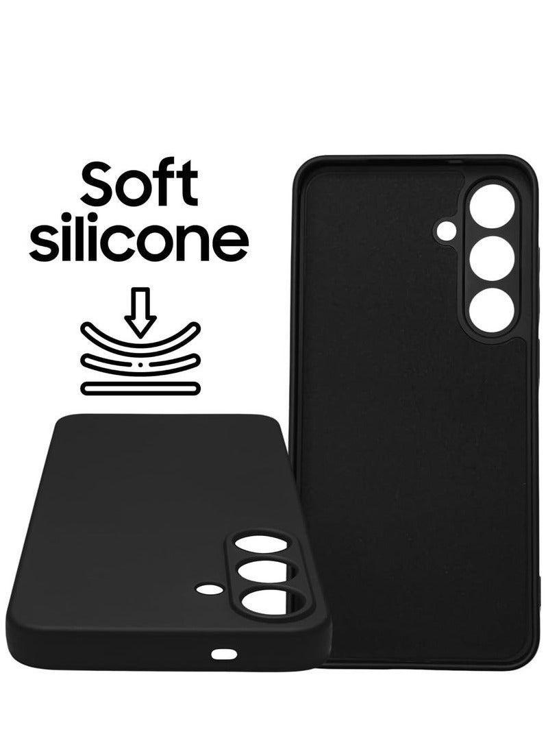ELTRAZONE Samsung Galaxy S25 Plus Case Cover | Liquid Silicone | Scratch-Resistant | Anti-Fingerprint | Shockproof Bumper | Full-Body Protection | Soft-Touch Slim Protective Cover for Samsung Galaxy S25 Plus 6.7-inch - Image 5