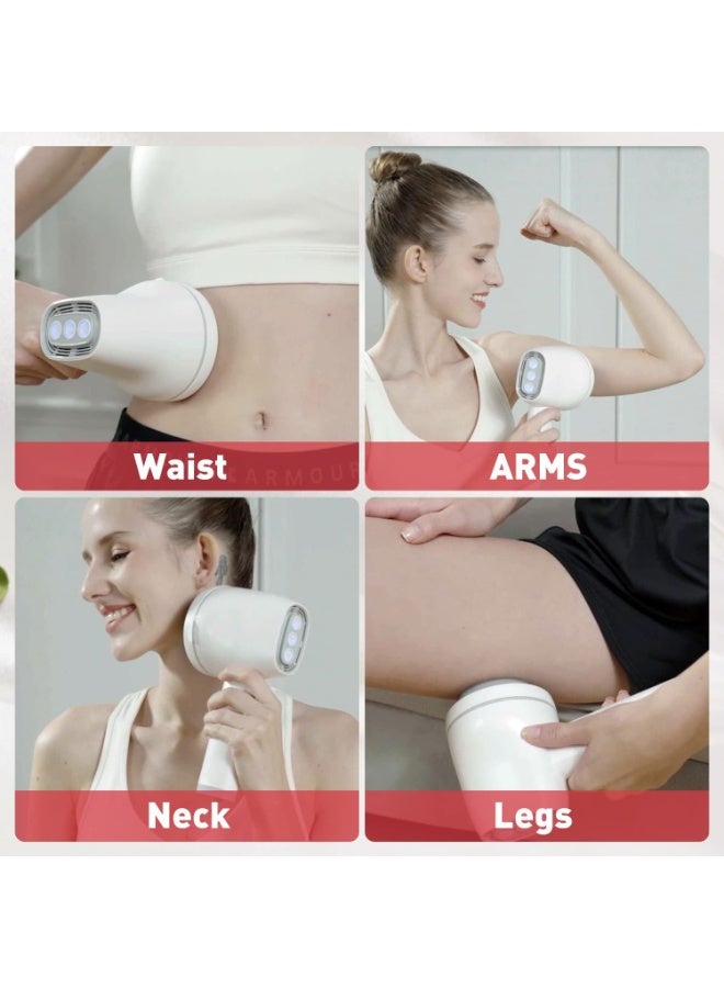 M MIAOYAN Massage stick hammer vibration, handheld beating, strong shock, shoulder back, cervical spine, electric hammer, leg beating, artifact, massage hammer whole body  - Image 2