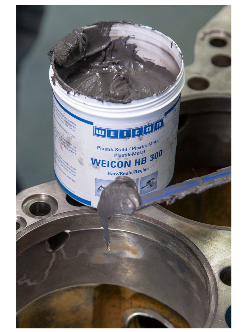 WEICON HB 300 Epoxy Resin Plastic Steel | 200 g | Bonding to Castings & Metal Parts - Image 2