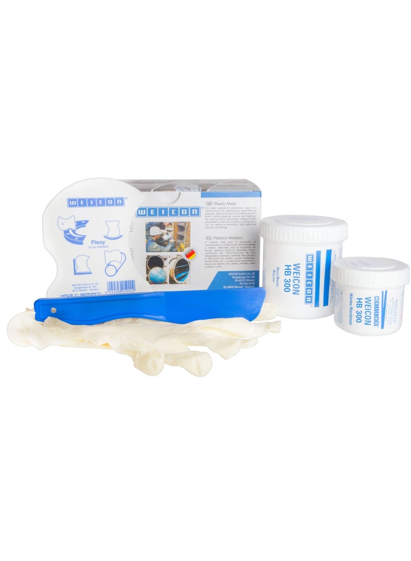 WEICON HB 300 Epoxy Resin Plastic Steel | 200 g | Bonding to Castings & Metal Parts - Image 1