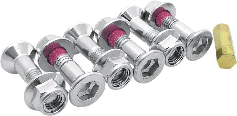 Bolt Motorcycle Hardware (2008-HS.S) Silver Hub-Savers Sprocket Fastener - Image 2