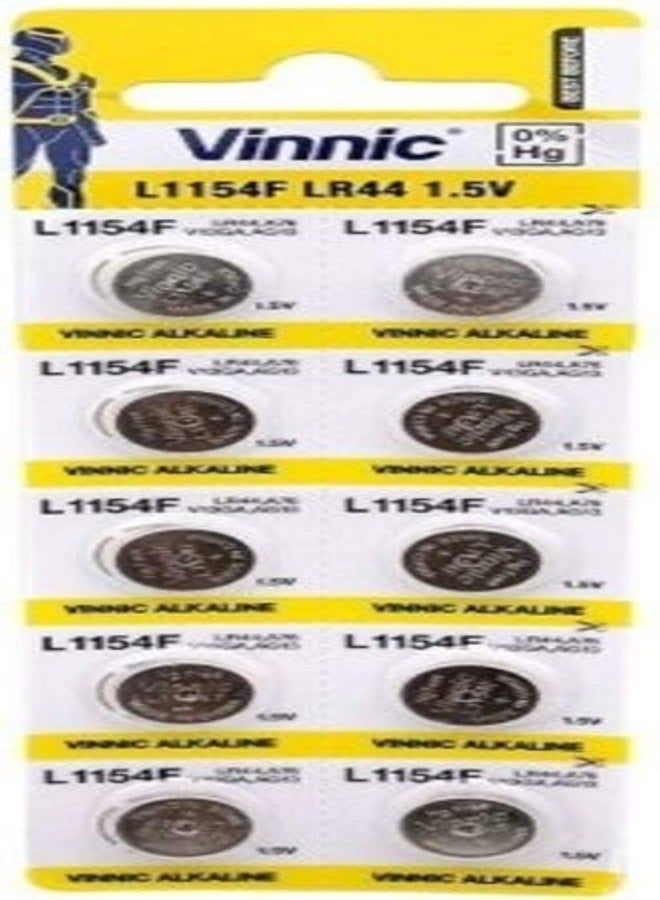 بطاريات فينيك L1154-C10-Ag13 قلوية منغنيز (عبوة من 10 بطاريات)