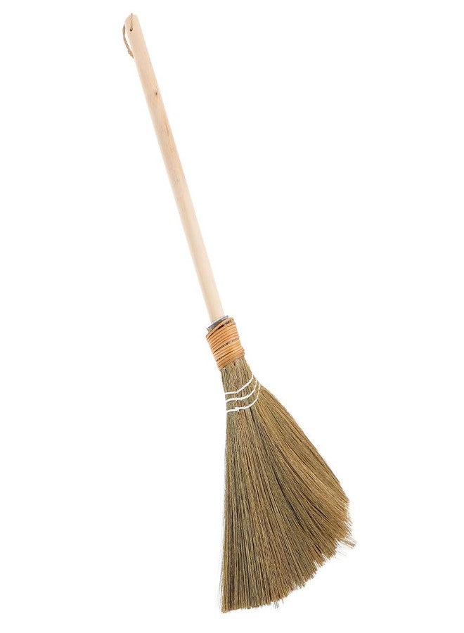 BESTYASH Handmade Soft Straw Broom with Removable Design for Indoor Dust Cleaning Natural Woven Broom for Living Room Bedroom and Kitchen Sweeping - Image 5