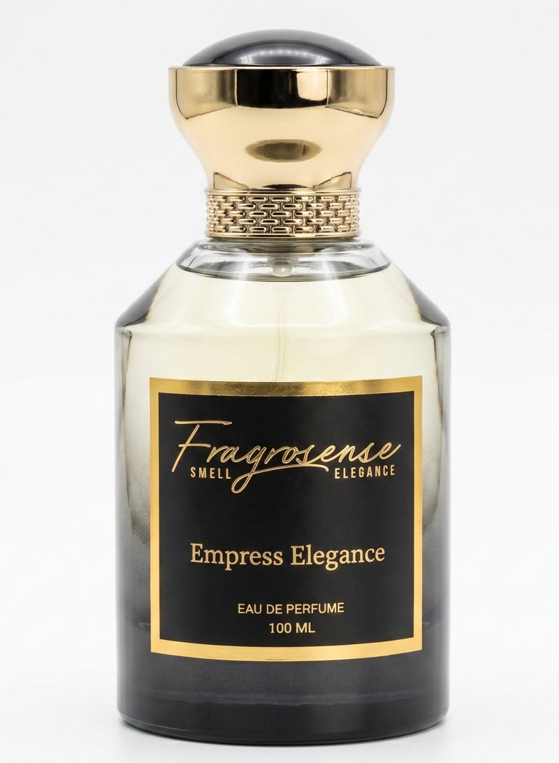Empress Elegance Eau de Parfum for Women 100ml - Long Lasting French Luxury Perfume, Floral Fruity Sweet Fragrance with Jasmine, Pear Blossom & Vanilla, Elegant Women’s Perfume