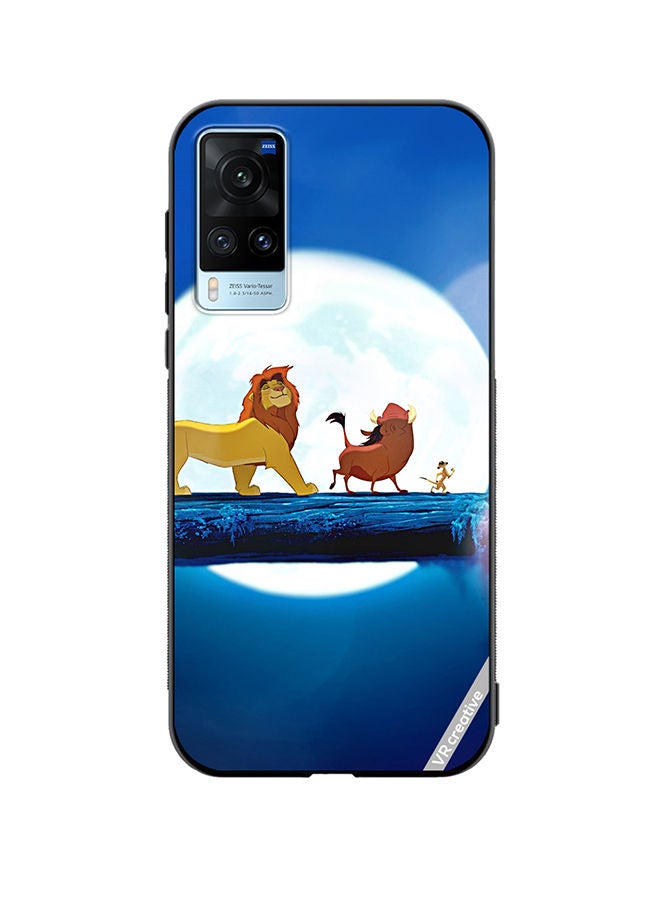 VR CREATIVE Protective Case Cover For Vivo X60 Lion King Design Multicolour - Image 1
