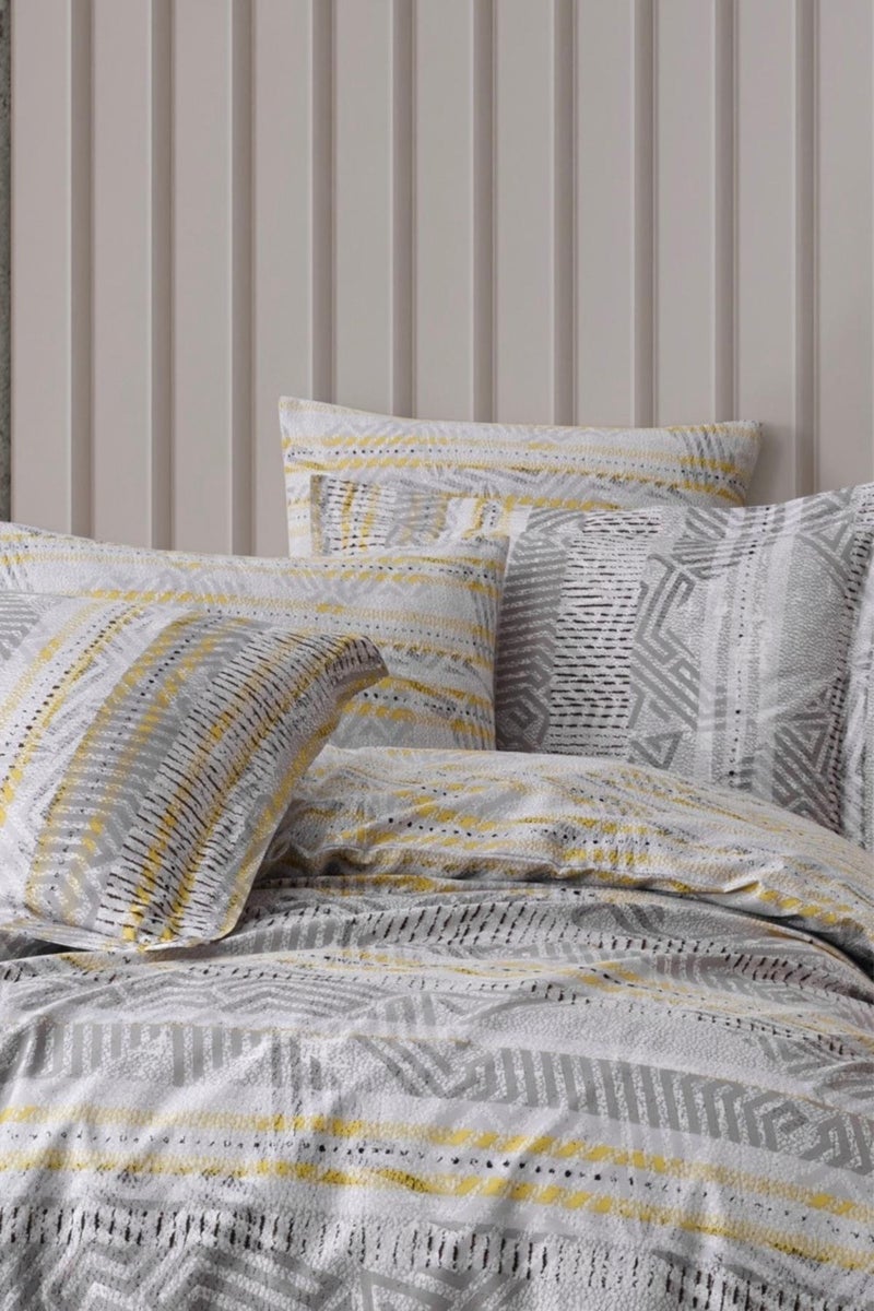 Soley | Mirena | 100% Cotton Double Duvet Cover Set  - Image 2