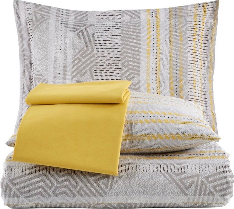 Soley | Mirena | 100% Cotton Double Duvet Cover Set  - Image 3