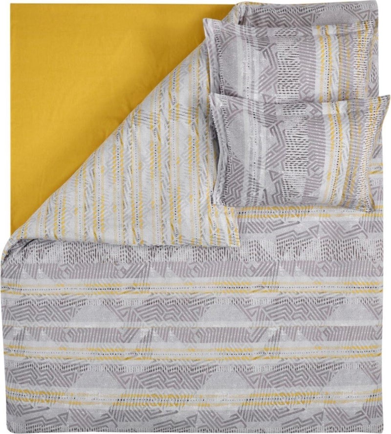 Soley | Mirena | 100% Cotton Double Duvet Cover Set  - Image 4