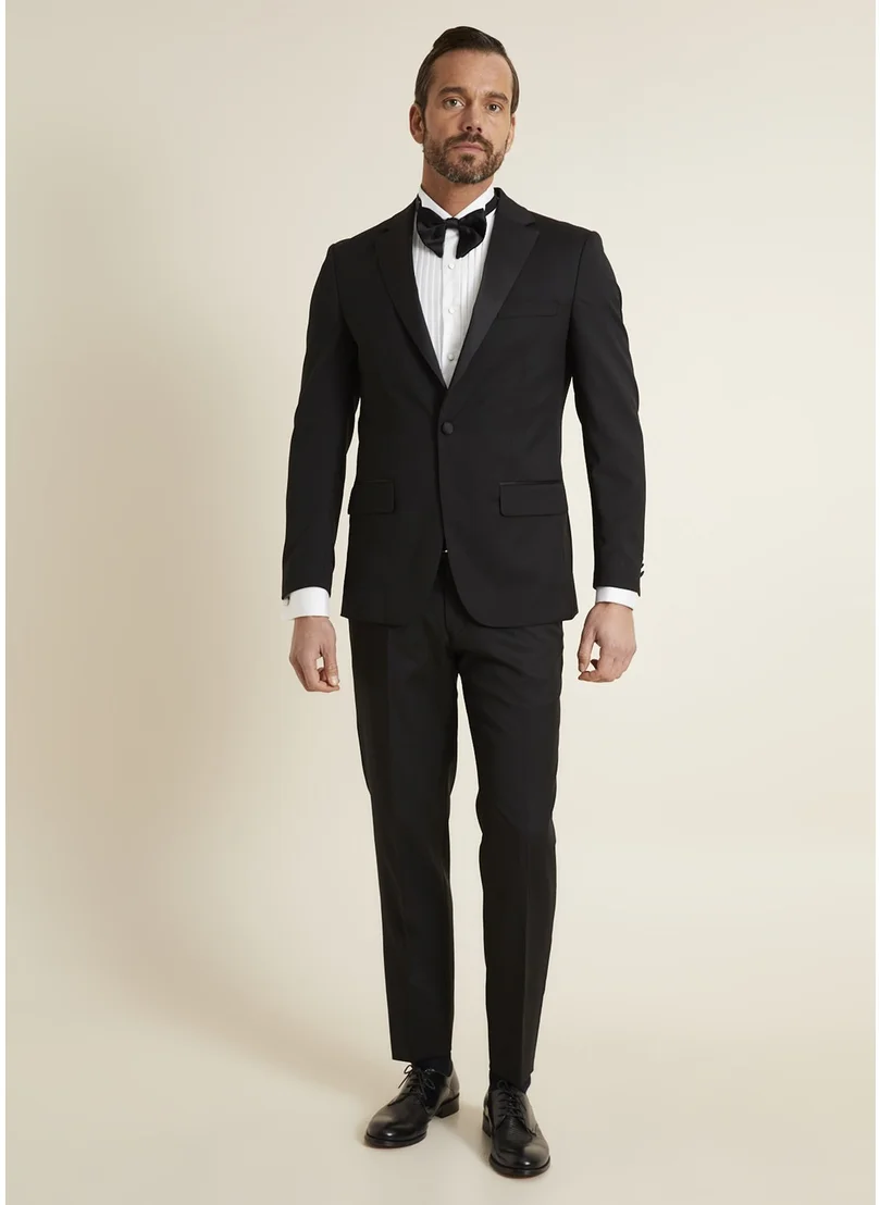 Bisse Men's Regular Fit 6 Drop Tuxedo BLACK PSM20Y20120_D99