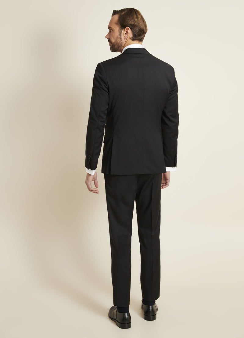 Bisse Men's Regular Fit 6 Drop Tuxedo BLACK PSM20Y20120_D99  - Image 5