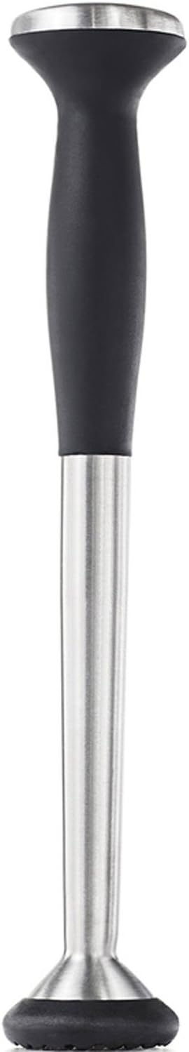 OXO SteeL 9-Inch Muddler with Non-Scratch Nylon Head and Soft Non-Slip Grip - Image 1
