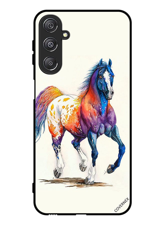 Covernex Protective Case Cover For Samsung Galaxy M34 5G Horse Paint Art - Image 1
