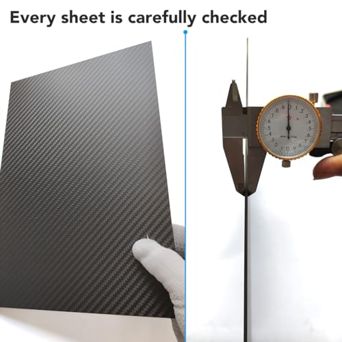 cncarbonfiber 3mm 200x300mm 100% Carbon Fiber Sheet Plate 0.5~5.0mm Available,3K Twill Matte Finish - Image 5