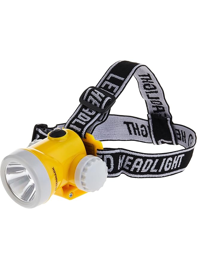 Olsenmark OMSL2720 Rechargeable LED Head Light ABS Material 3W High Power LED Portable Lightweight Hands Free Lithium Battery - Image 1