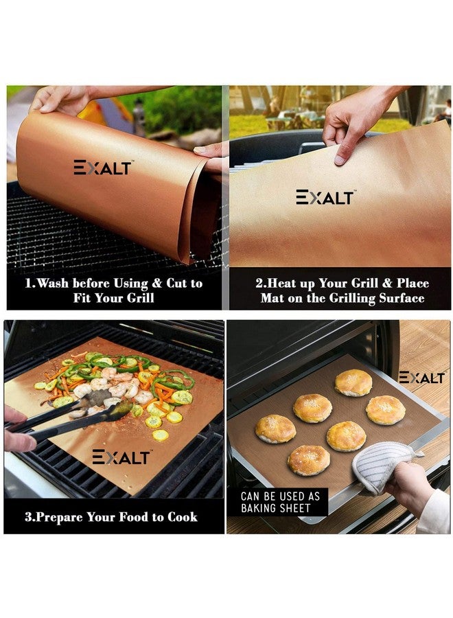 EXALT Silicone Baking Mat Roti Making Sheet Obbattu Sheet Holige Sheet Reusable Heat Resistant Baking Mat Chappathi Puran Poli Rolling Mat - Pack of 2 - Image 4
