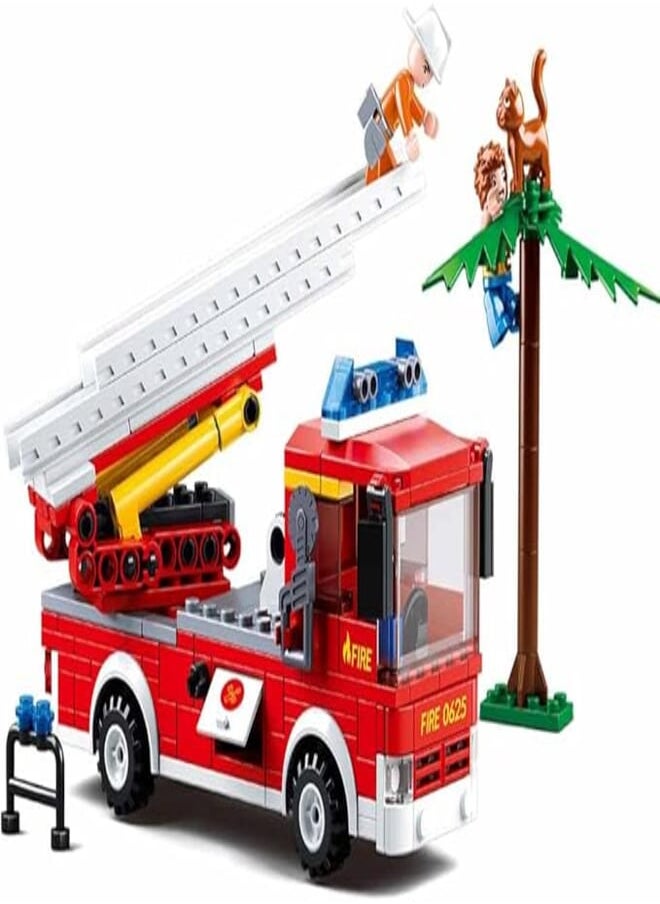 Sluban Sluban m38-b0625 fire aerial ladder, multi-colors 