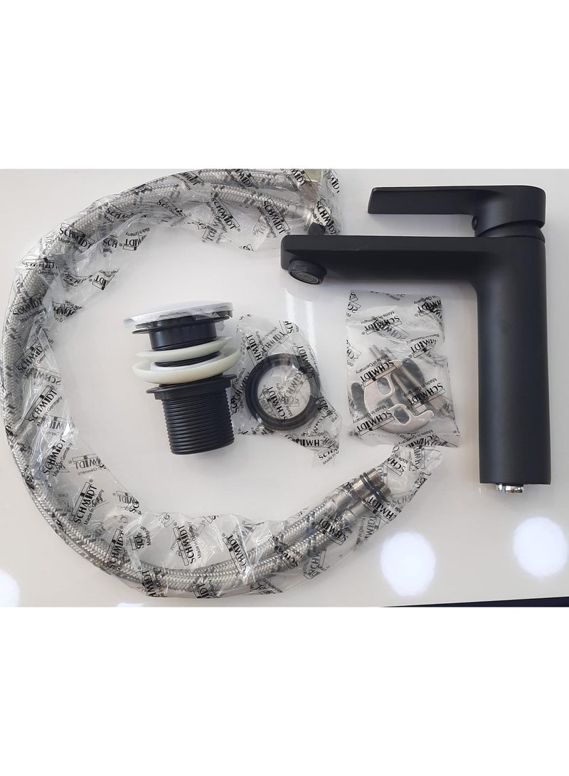 شميت خلاط حمام لون أسود عالي الجودة رقم الموديل 10008001b - Image 1