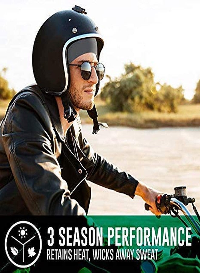 PAROPKAR Skull Cap/Helmet Liner/Running Hat - Cycling Cap & Winter Beanie for Men & Women (Grey) - Image 4