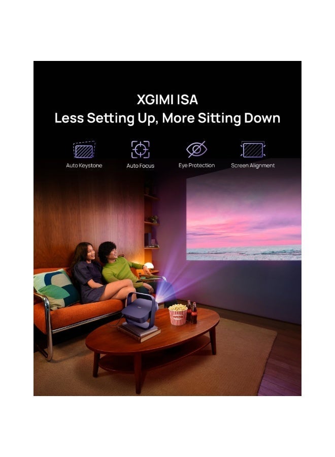 XGIMI ELFIN FLIP LASER | Portable Projector, Google TV with Licensed Netflix, 1600 ISO Lumens, Sound by Harman Kardon speaker - Image 5