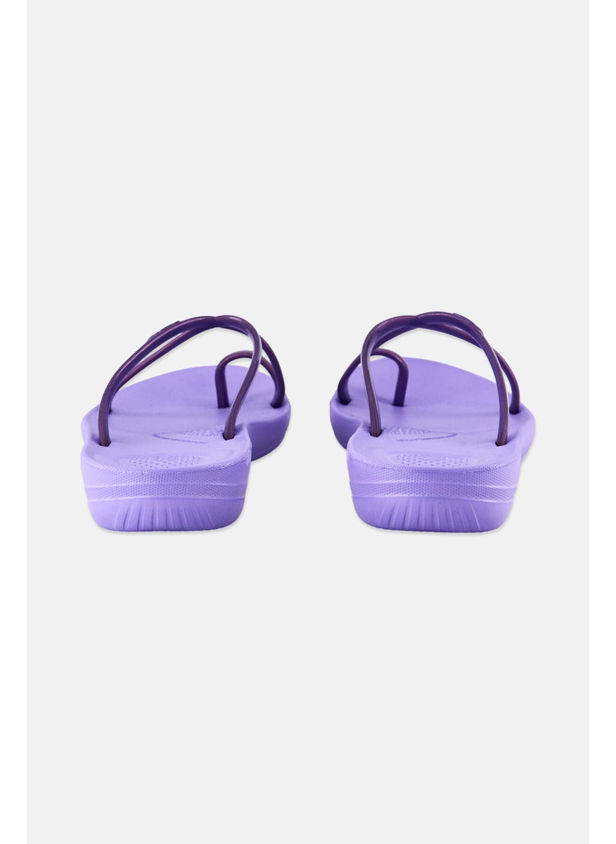 FitFlop Women Iqushion Wave Slip On Slipper, Lavender  - Image 2