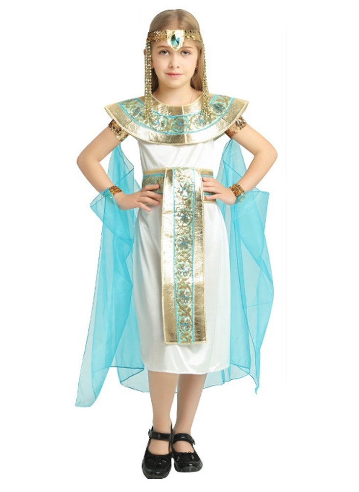 Al Aoyama Al Aoyama Egyptian Queen Costume Purim Girls Masquerade Cosplay Children's Clothes  - Image 1